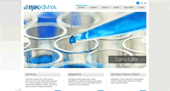 Desktop Screenshot of isikkimya.net